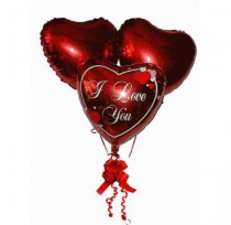 Three hearts I Love You